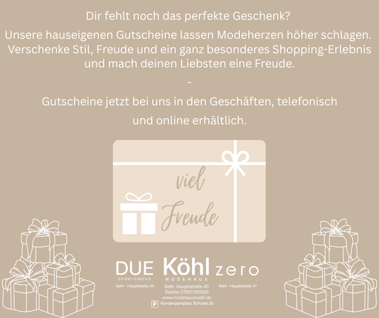 Geschenkgutschein